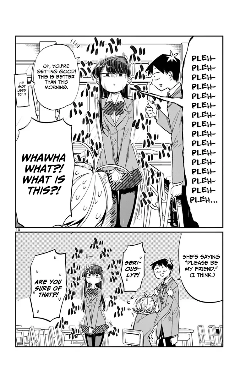 Komi-san wa Komyushou desu Chapter 9 page 10