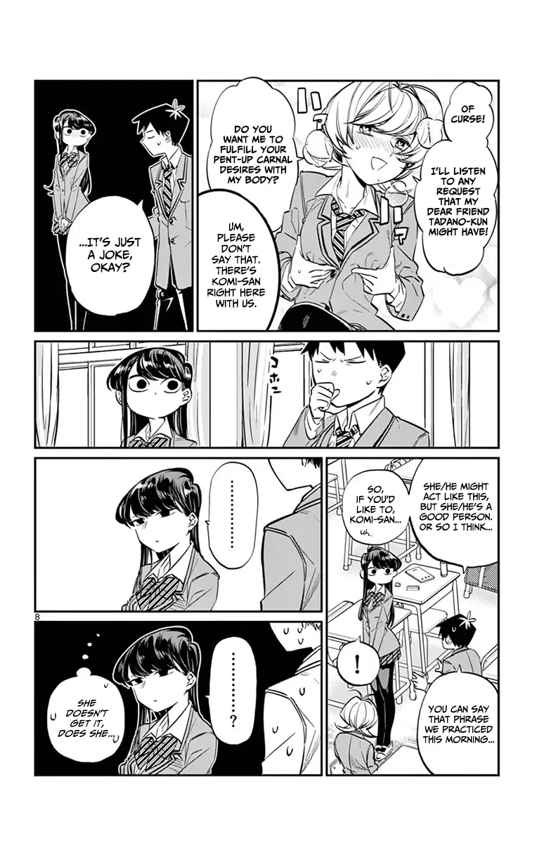 Komi-san wa Komyushou desu Chapter 9 page 8