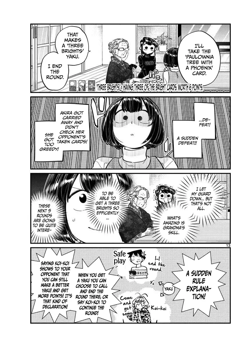 Komi-san wa Komyushou desu Chapter 91 page 13