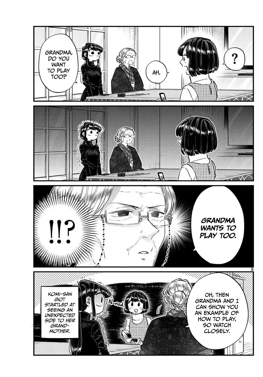 Komi-san wa Komyushou desu Chapter 91 page 9