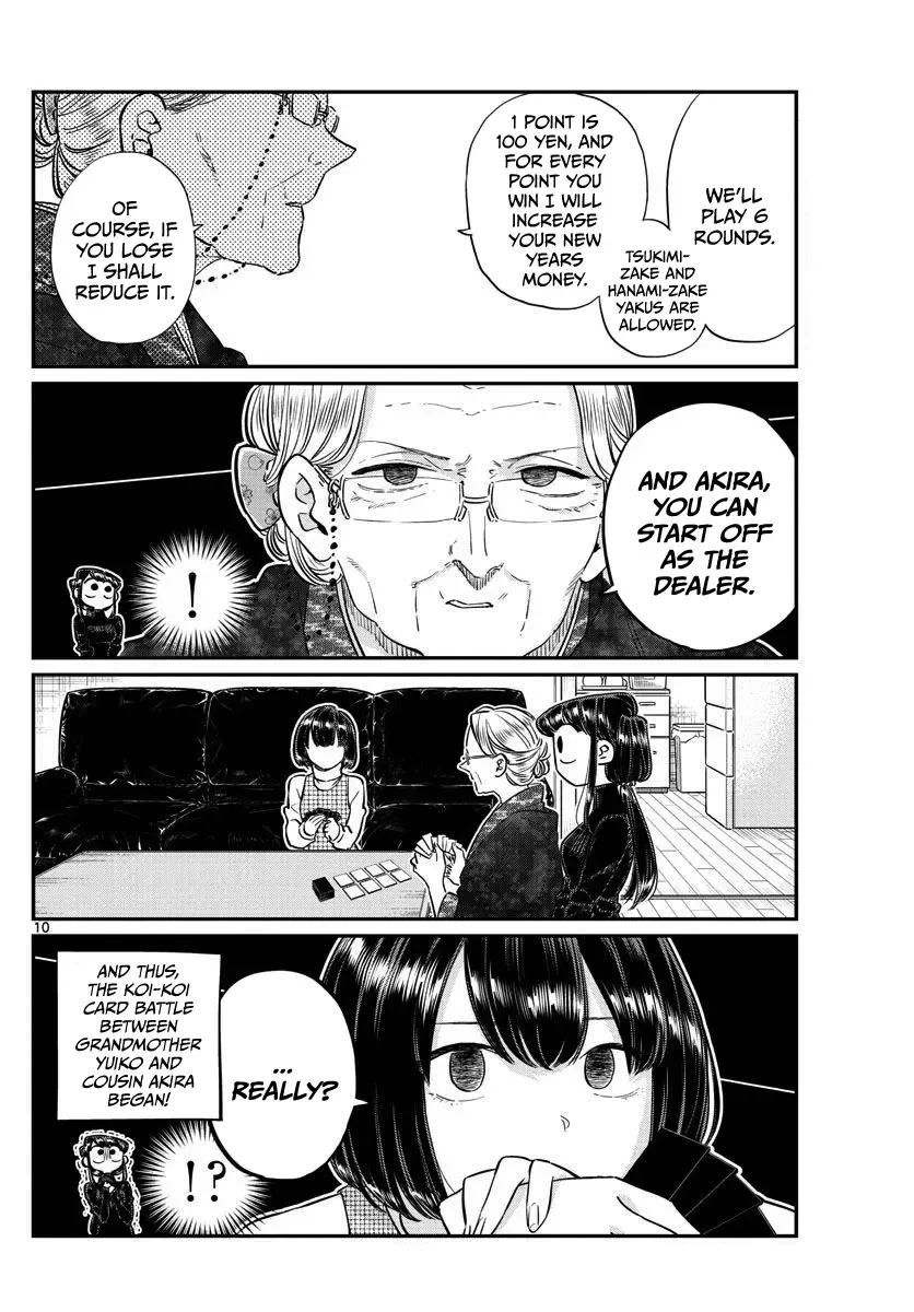 Komi-san wa Komyushou desu Chapter 91 page 10