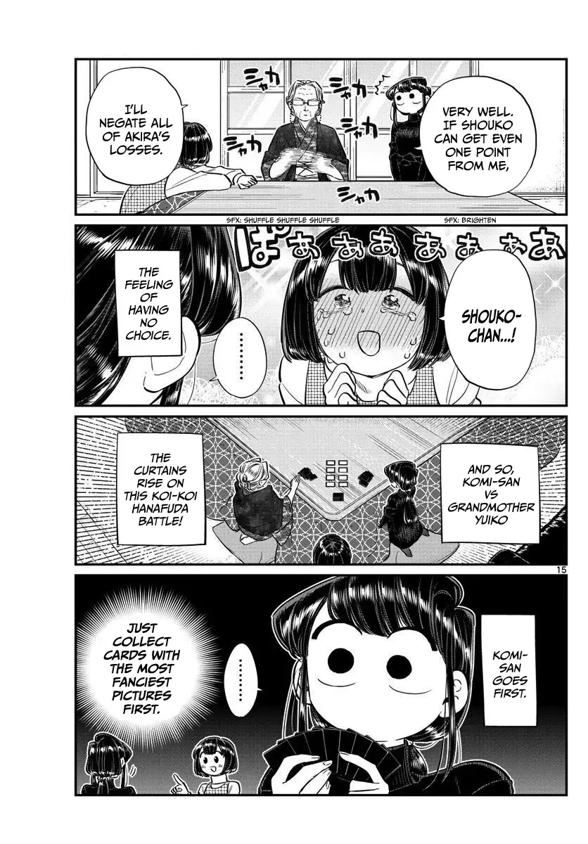 Komi-san wa Komyushou desu Chapter 91 page 15