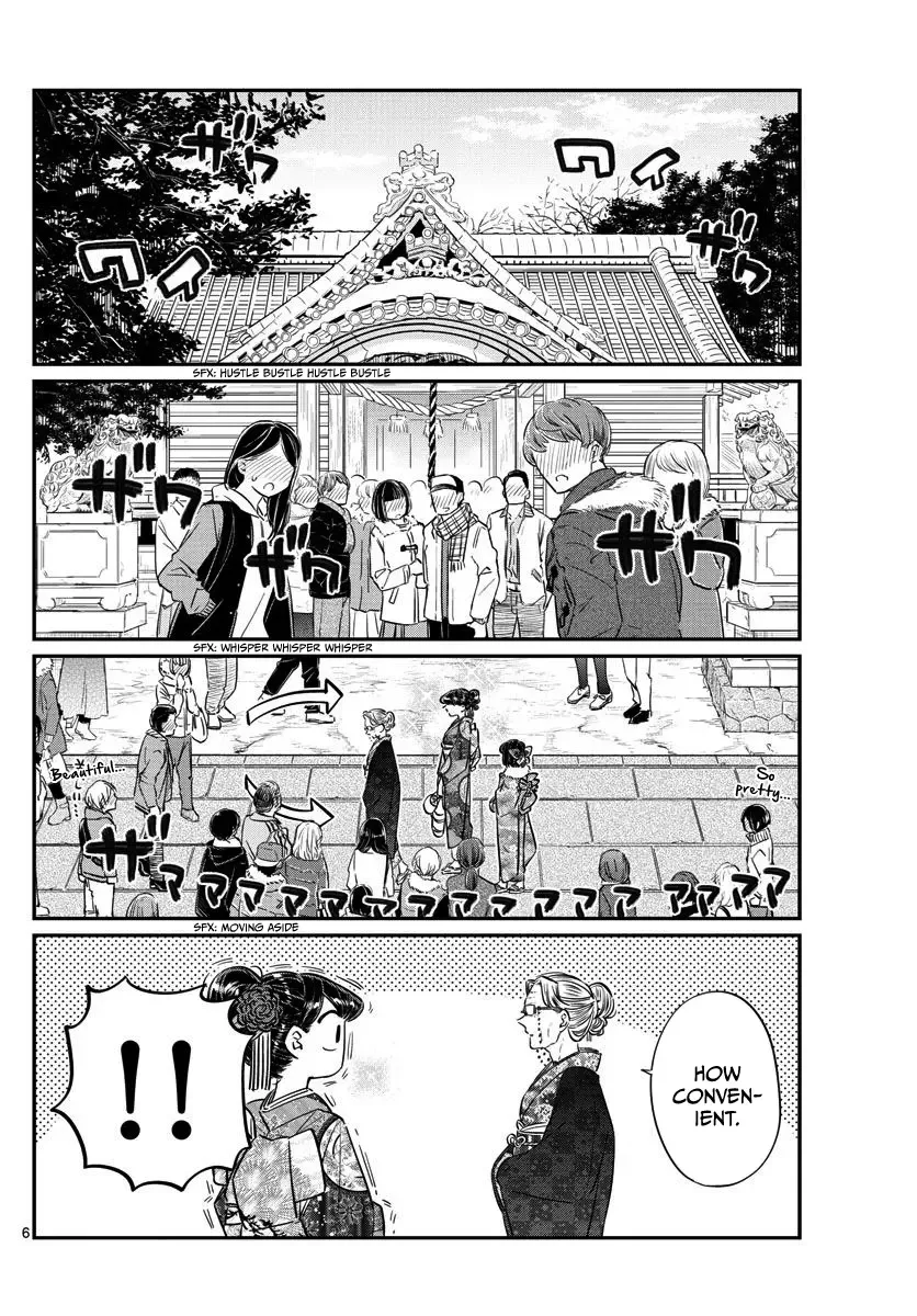 Komi-san wa Komyushou desu Chapter 92 page 6