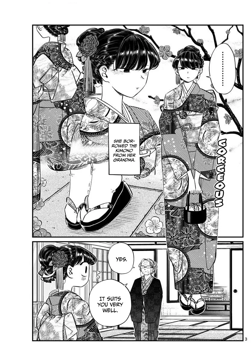 Komi-san wa Komyushou desu Chapter 92 page 3