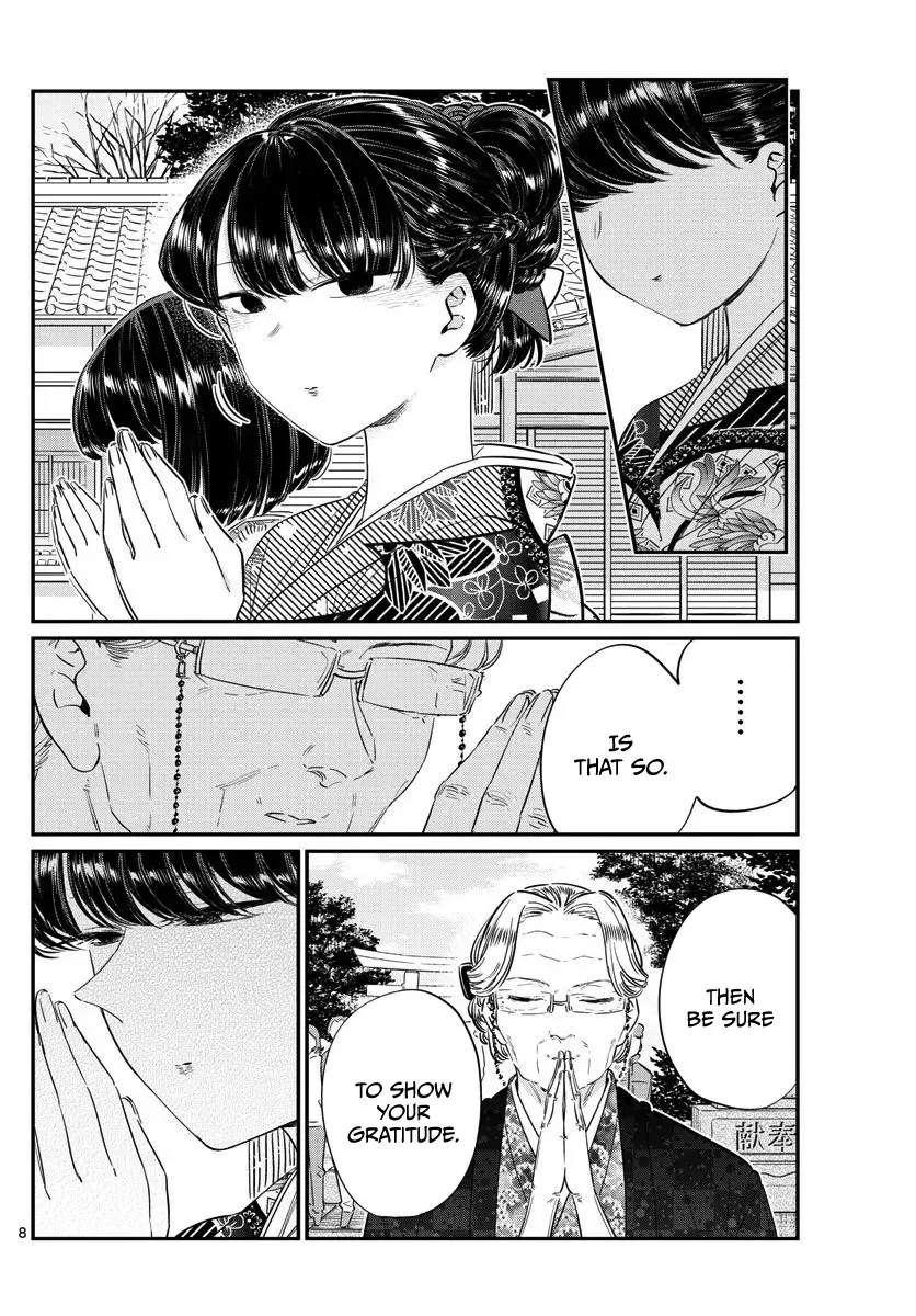 Komi-san wa Komyushou desu Chapter 92 page 8