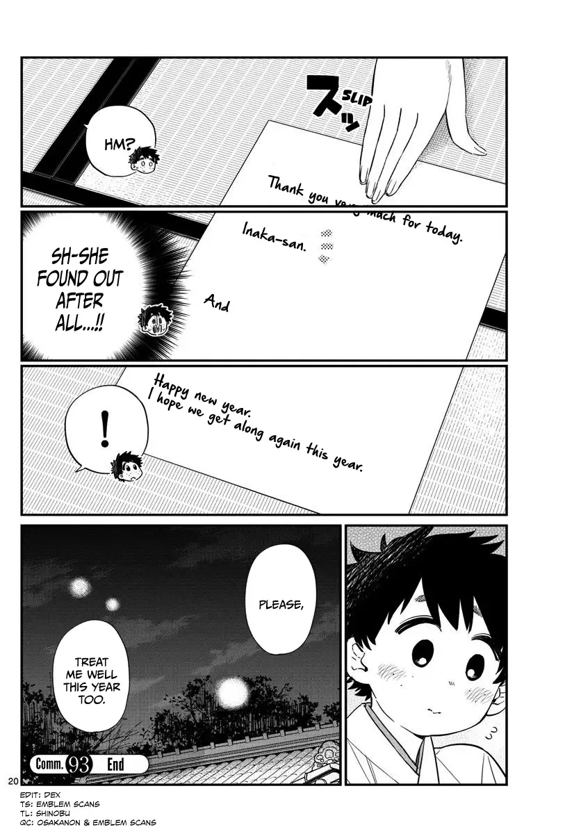 Komi-san wa Komyushou desu Chapter 93 page 10