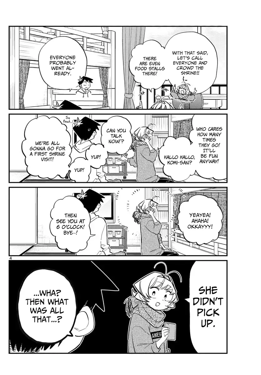 Komi-san wa Komyushou desu Chapter 94 page 4