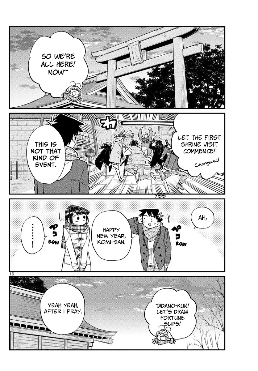 Komi-san wa Komyushou desu Chapter 94 page 16