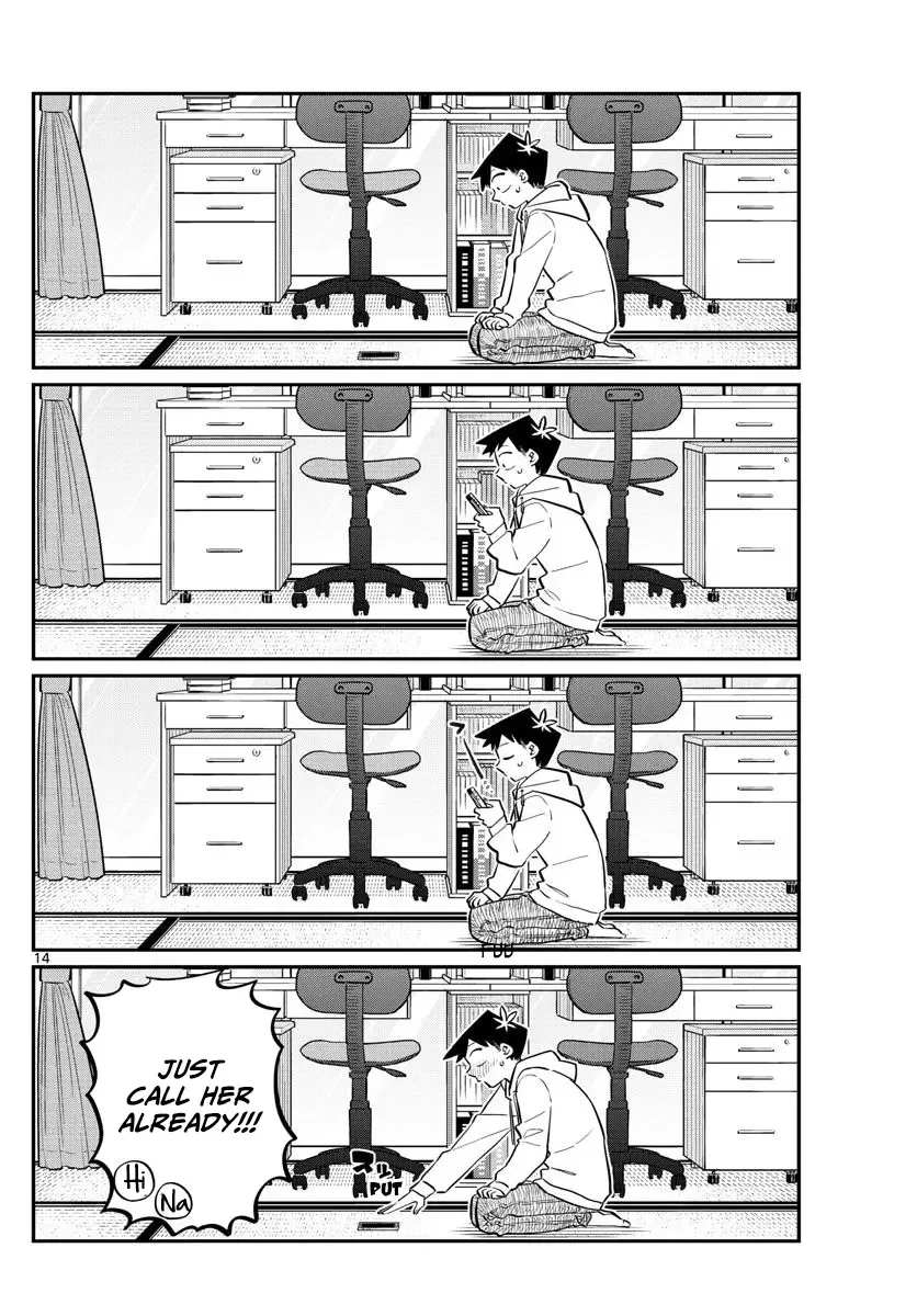 Komi-san wa Komyushou desu Chapter 94 page 14