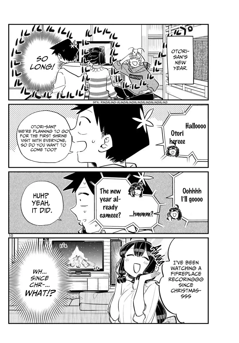 Komi-san wa Komyushou desu Chapter 94 page 10