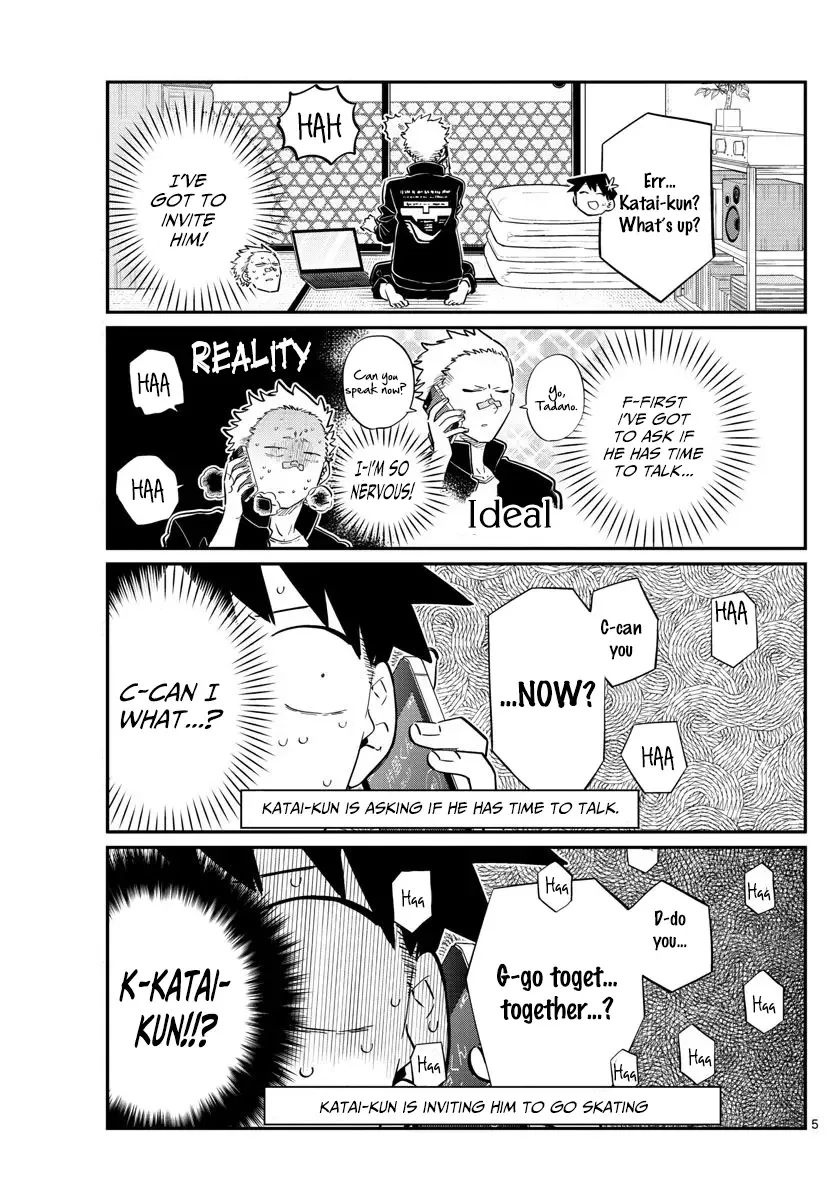 Komi-san wa Komyushou desu Chapter 95 page 5