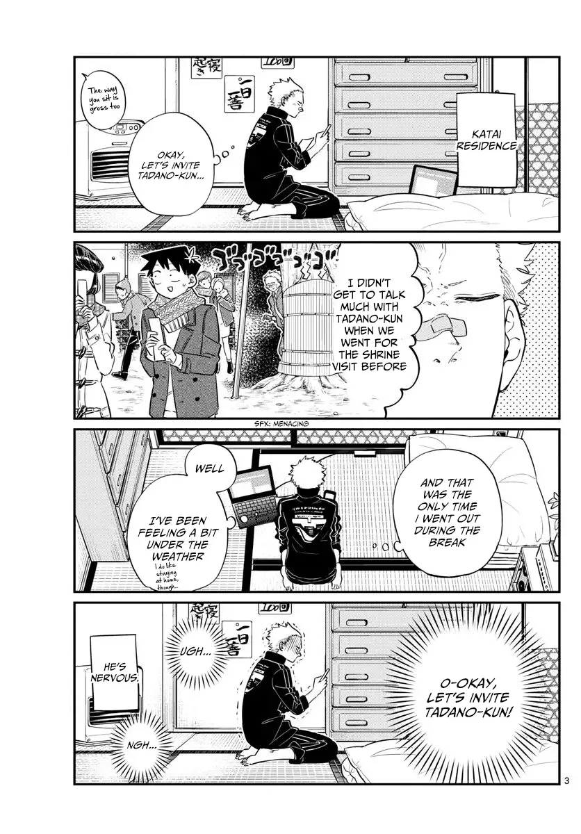 Komi-san wa Komyushou desu Chapter 95 page 3