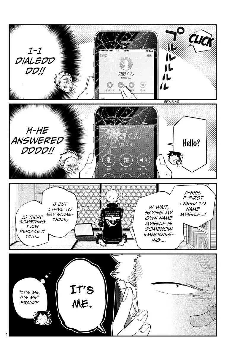 Komi-san wa Komyushou desu Chapter 95 page 4