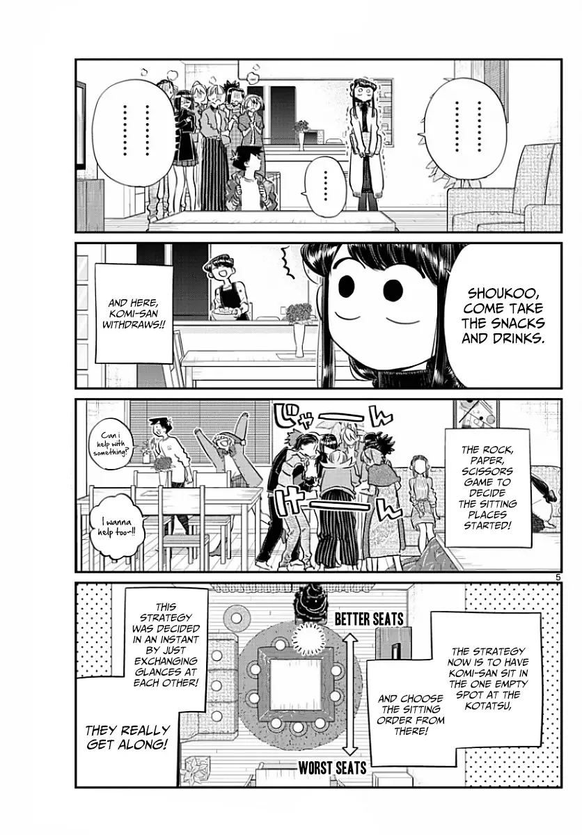 Komi-san wa Komyushou desu Chapter 97 page 5