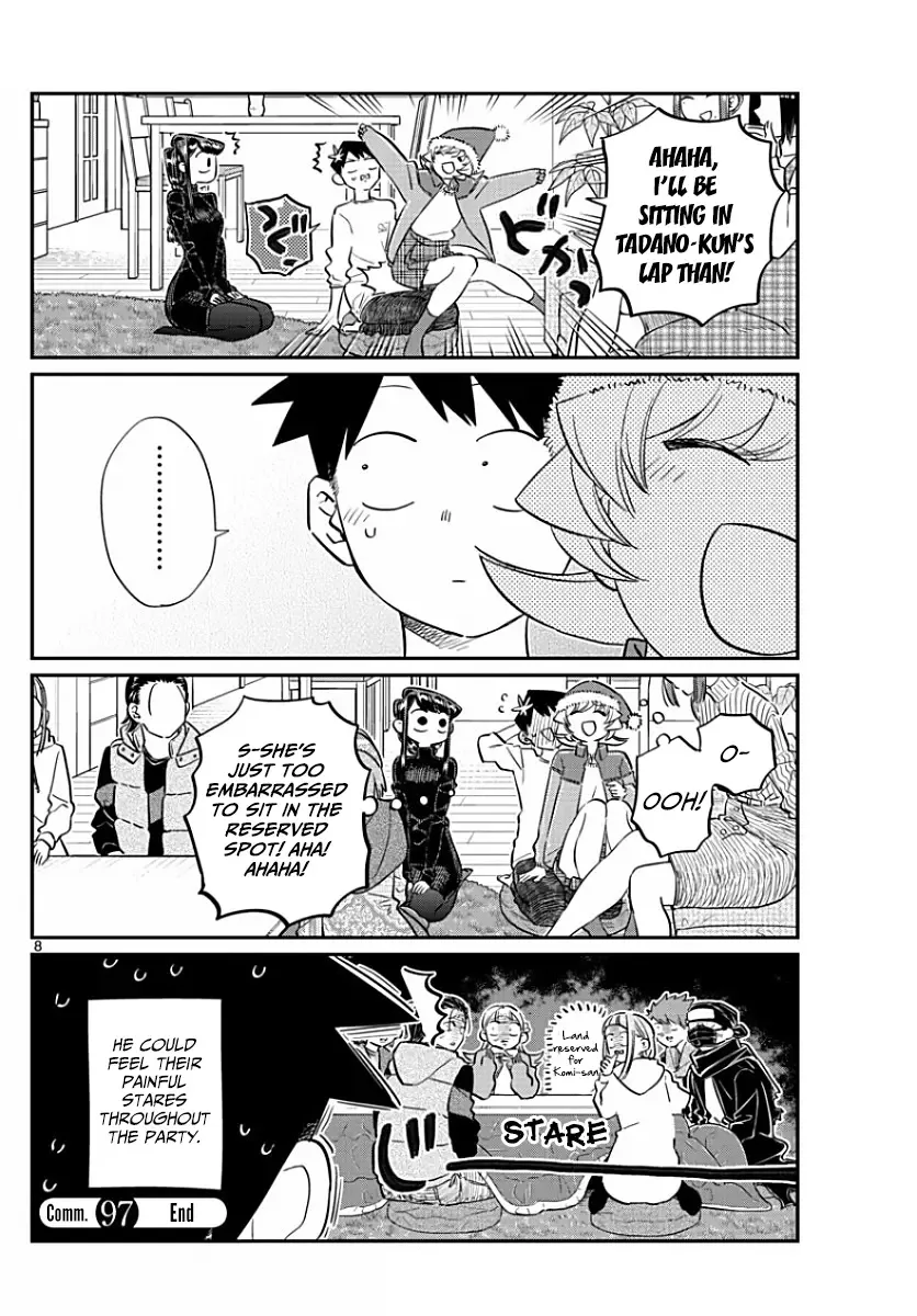 Komi-san wa Komyushou desu Chapter 97 page 8