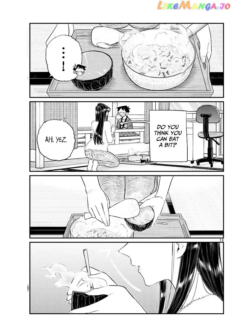 Komi-san wa Komyushou desu Chapter 99 page 13