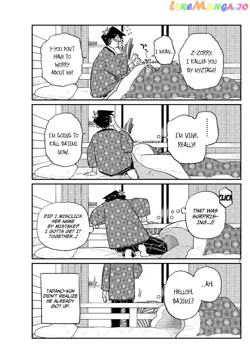 Komi-san wa Komyushou desu Chapter 99 page 7