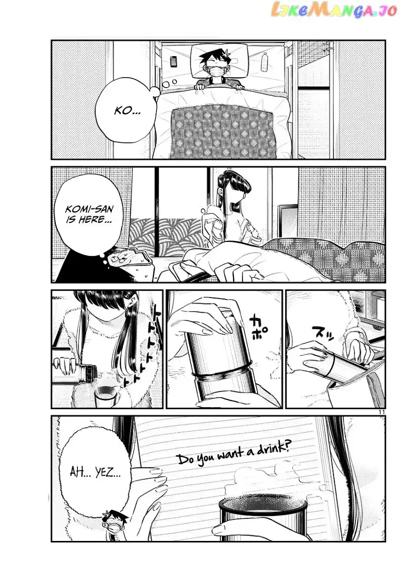 Komi-san wa Komyushou desu Chapter 99 page 11
