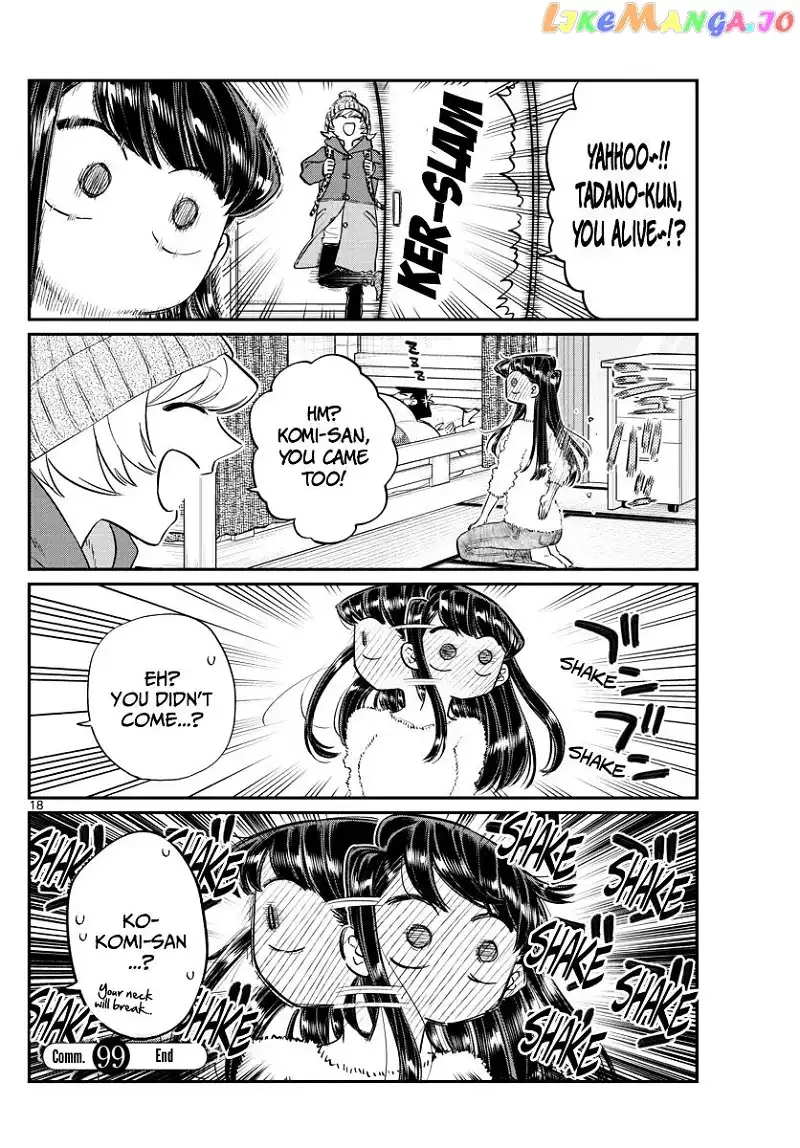 Komi-san wa Komyushou desu Chapter 99 page 18