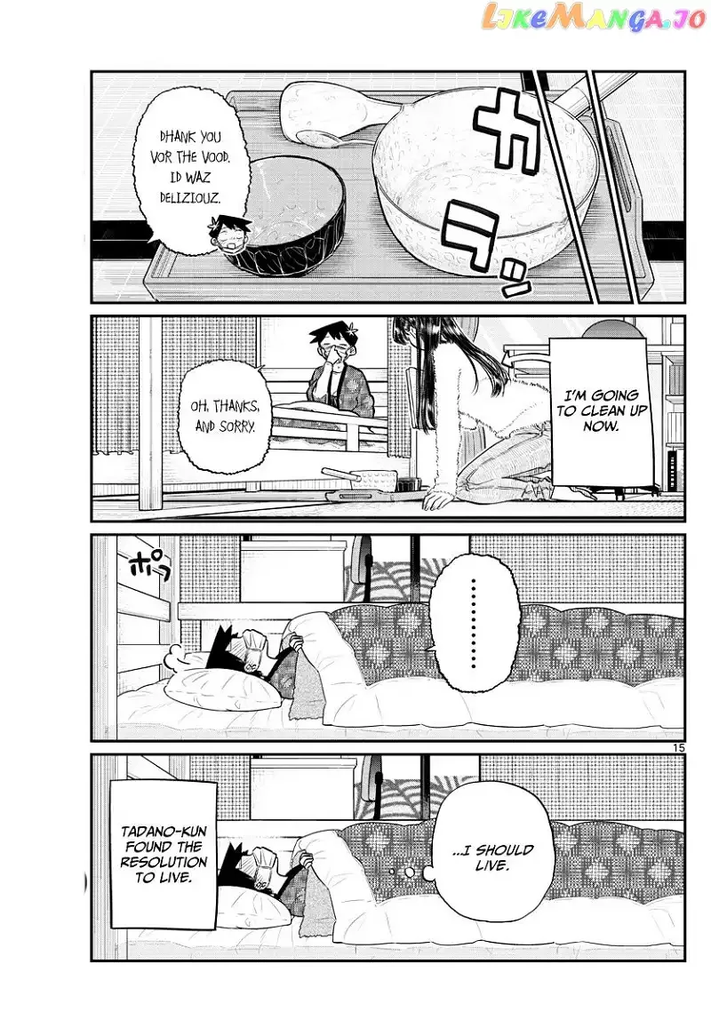 Komi-san wa Komyushou desu Chapter 99 page 15