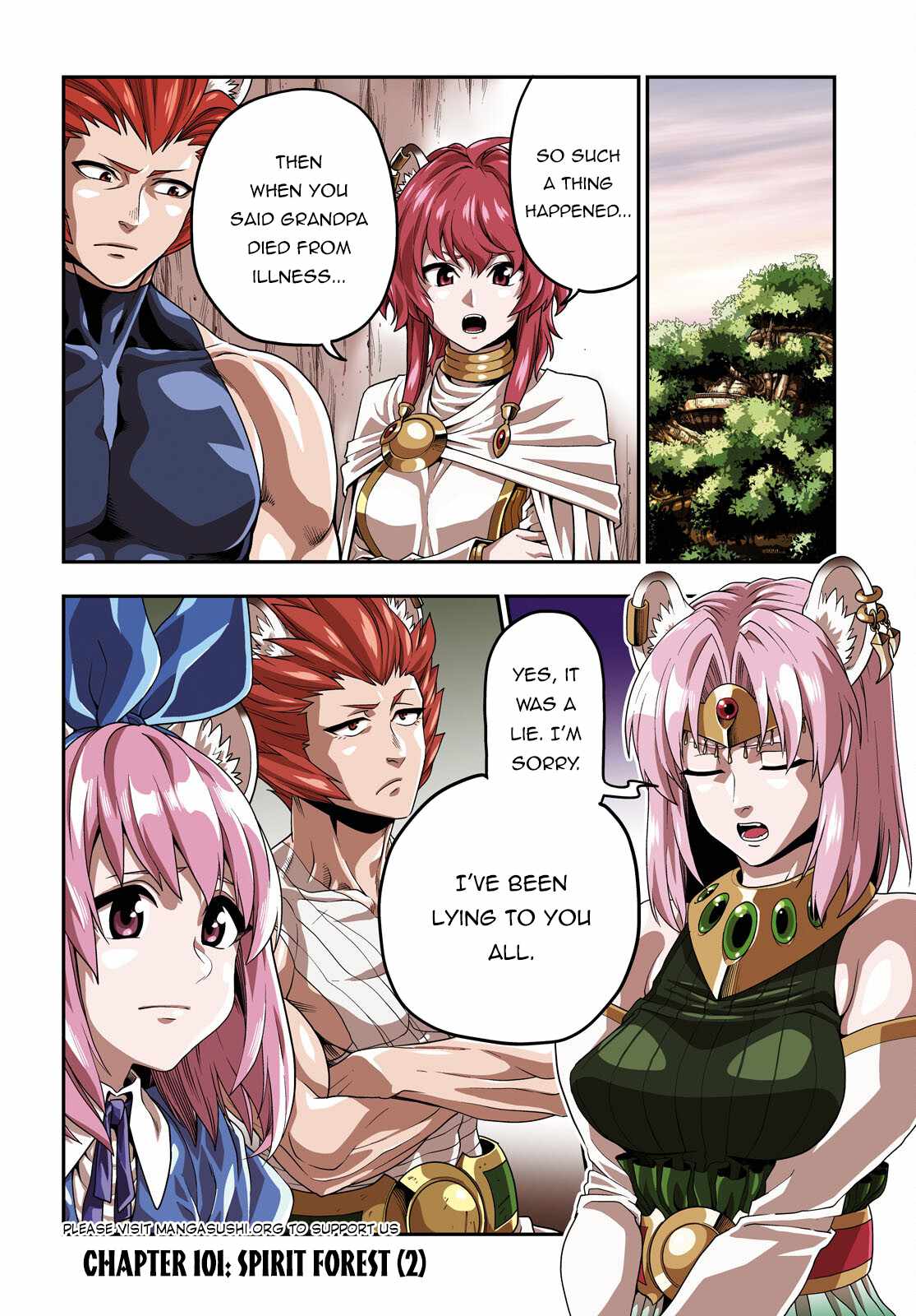 Konjiki No Moji Tsukai - Yuusha Yonin Ni Makikomareta Unique Cheat Chapter 101 page 3
