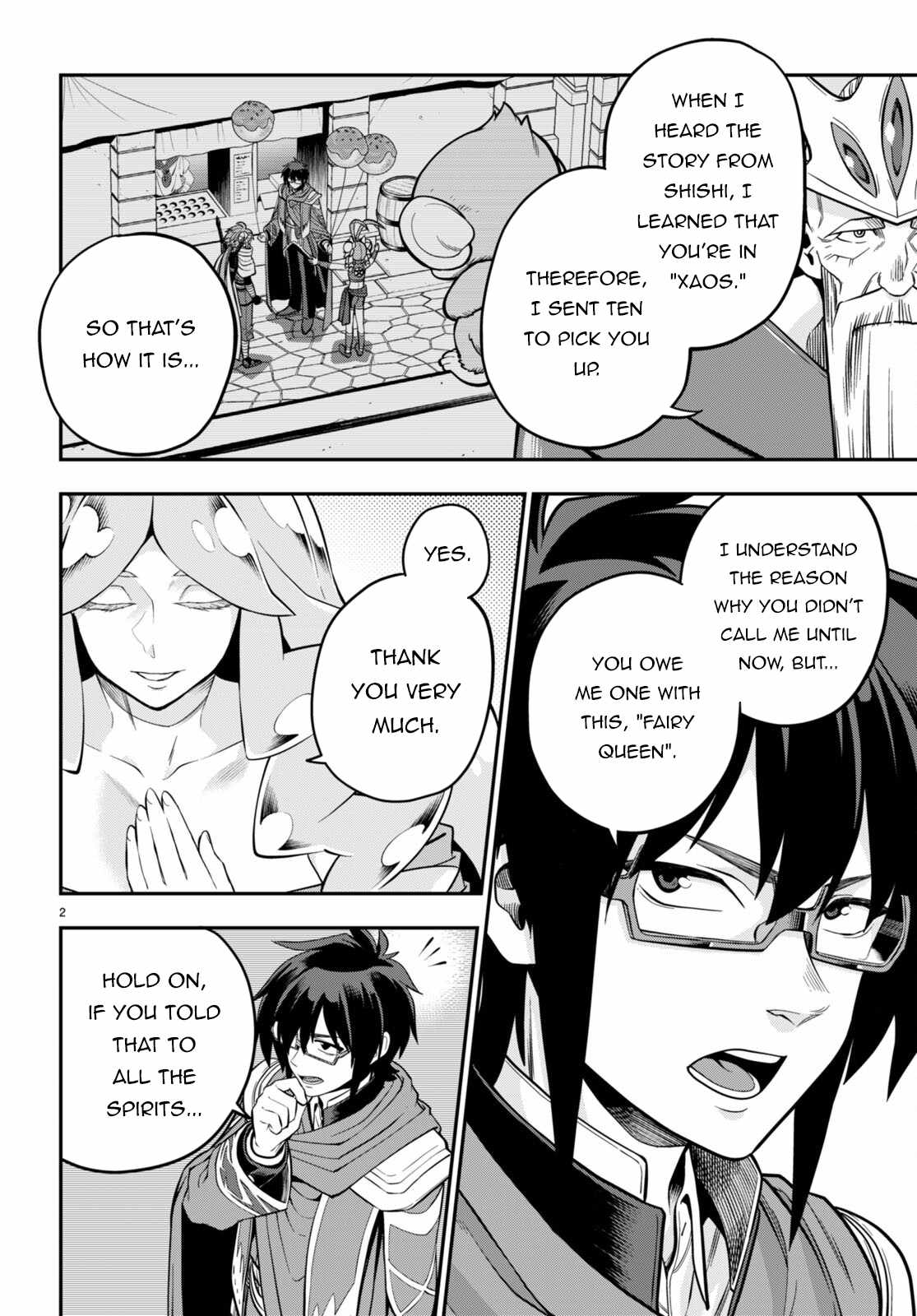 Konjiki No Moji Tsukai - Yuusha Yonin Ni Makikomareta Unique Cheat Chapter 104 page 3