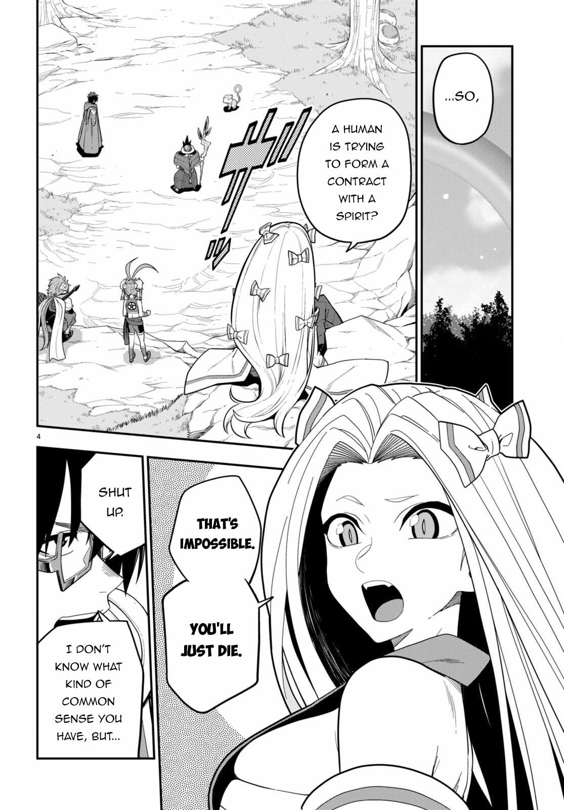 Konjiki No Moji Tsukai - Yuusha Yonin Ni Makikomareta Unique Cheat Chapter 105 page 5