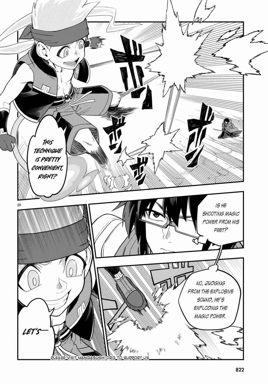 Konjiki No Moji Tsukai - Yuusha Yonin Ni Makikomareta Unique Cheat Chapter 105 page 21