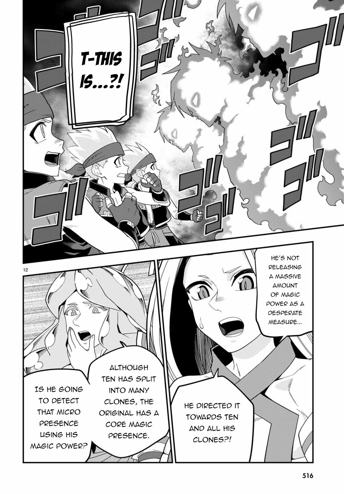 Konjiki No Moji Tsukai - Yuusha Yonin Ni Makikomareta Unique Cheat Chapter 106 page 12