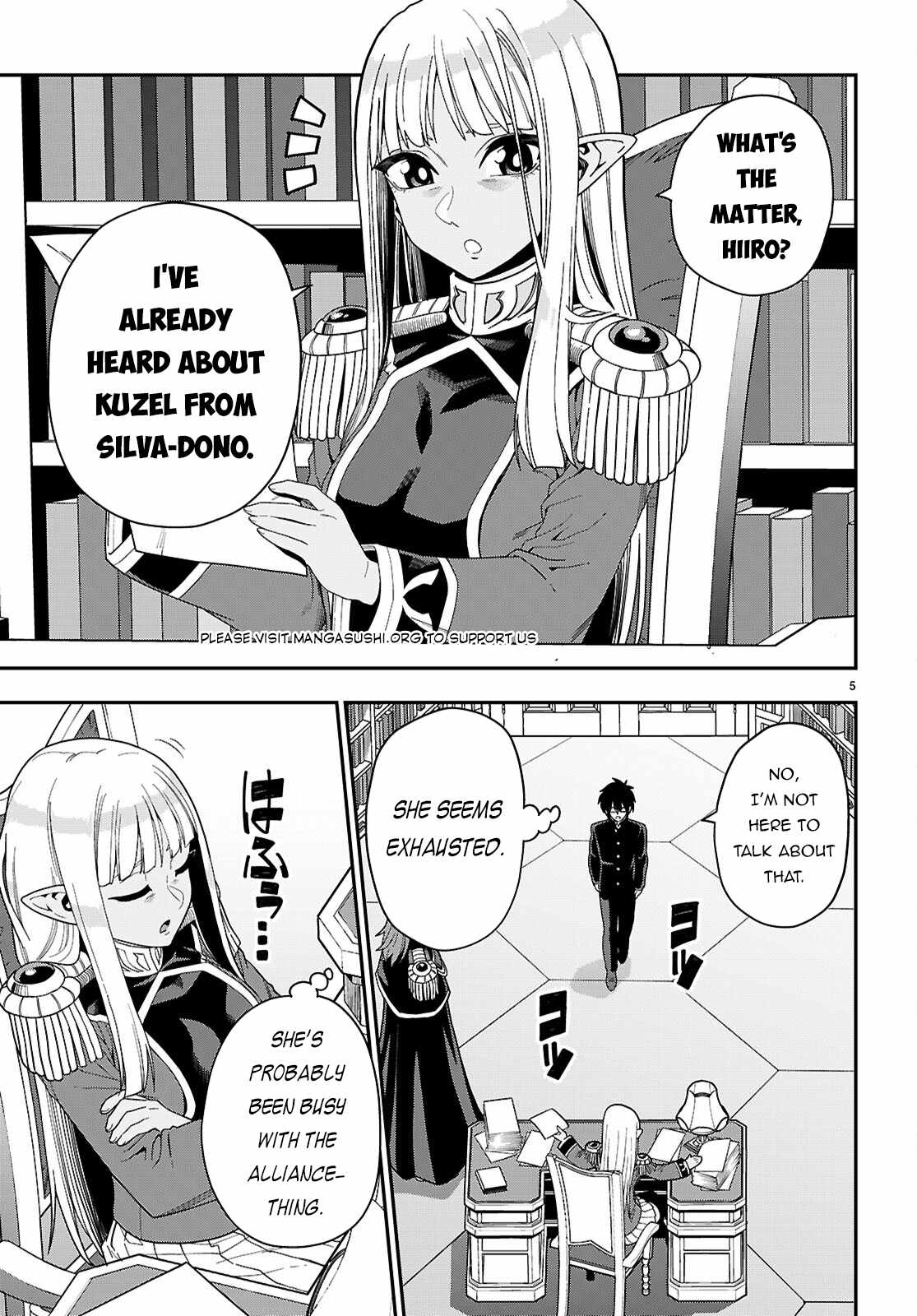 Konjiki No Moji Tsukai - Yuusha Yonin Ni Makikomareta Unique Cheat Chapter 109 page 6
