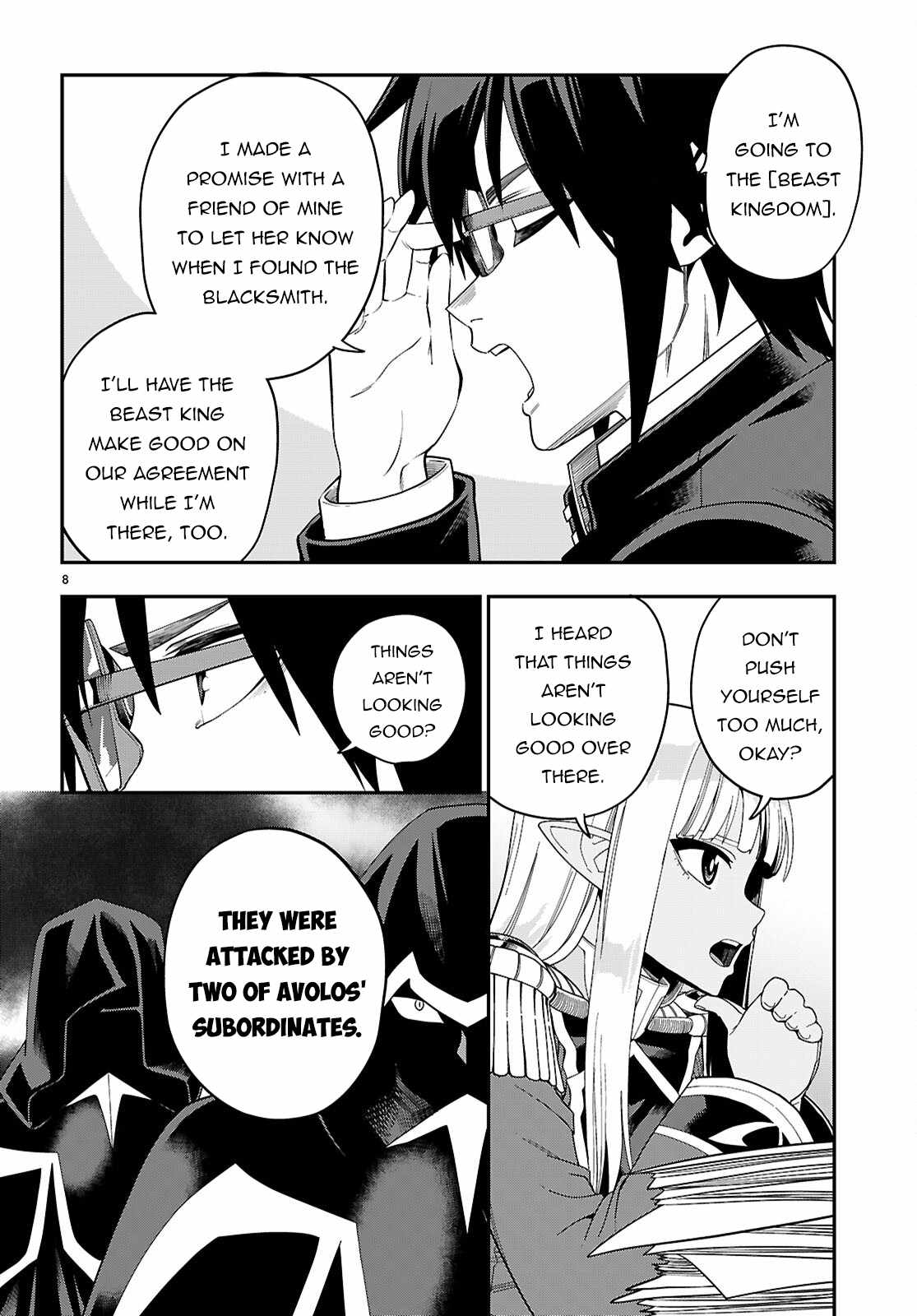 Konjiki No Moji Tsukai - Yuusha Yonin Ni Makikomareta Unique Cheat Chapter 109 page 9