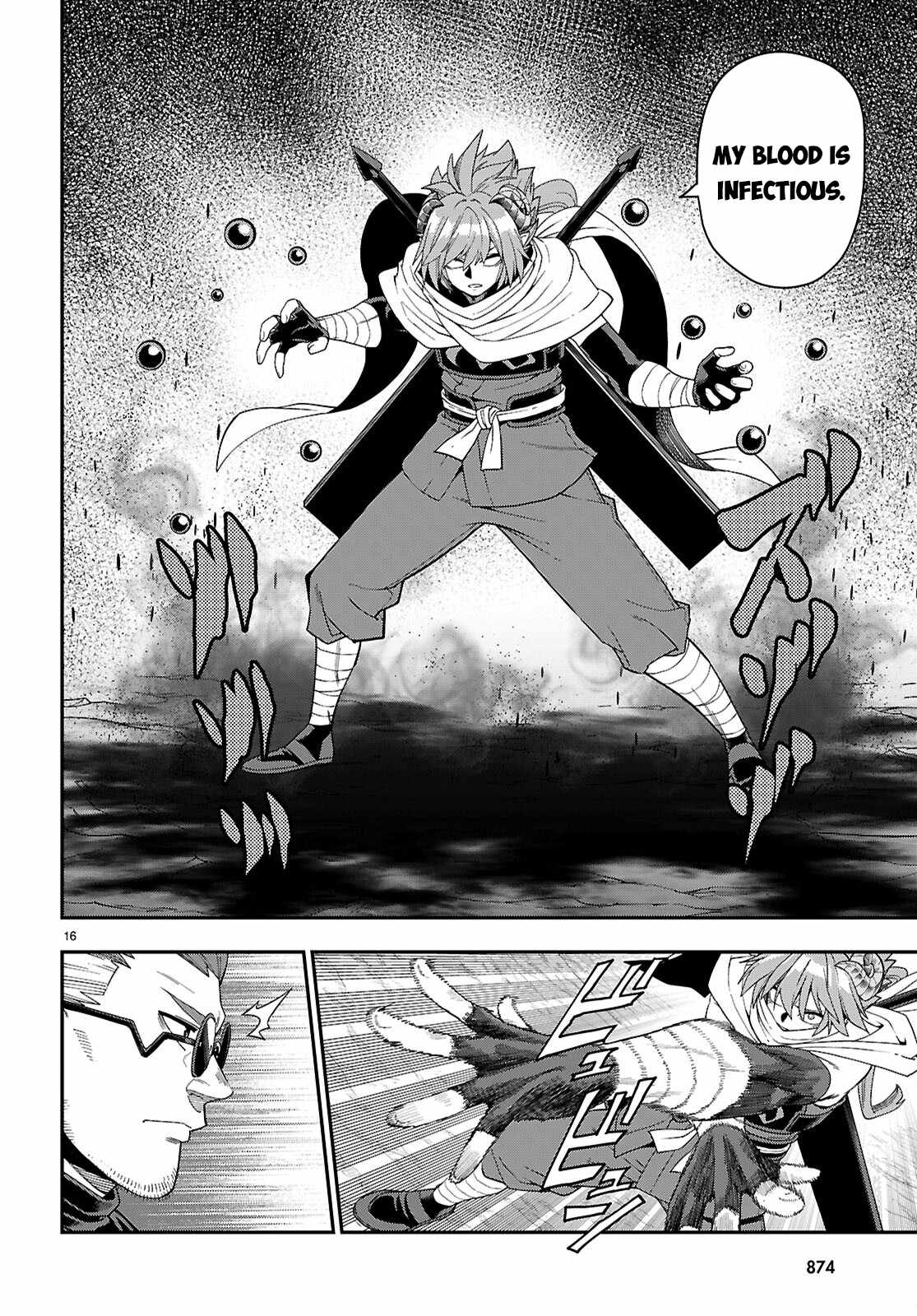 Konjiki No Moji Tsukai - Yuusha Yonin Ni Makikomareta Unique Cheat Chapter 112 page 17