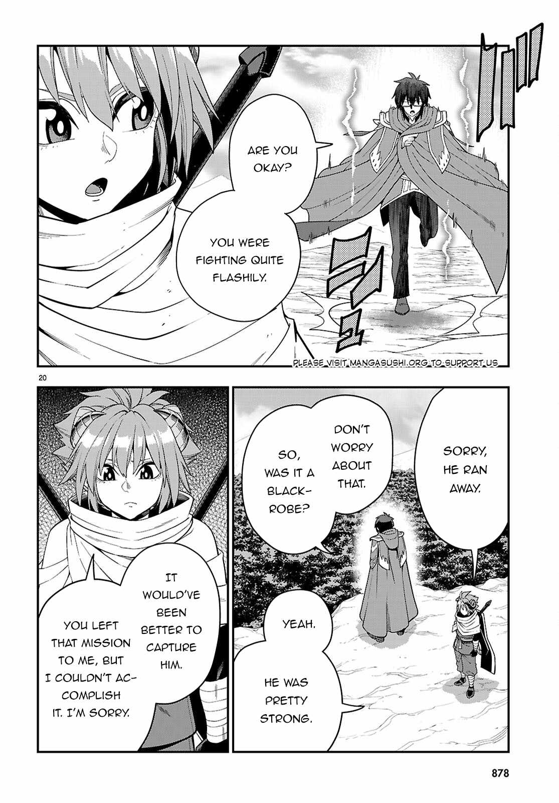 Konjiki No Moji Tsukai - Yuusha Yonin Ni Makikomareta Unique Cheat Chapter 112 page 21