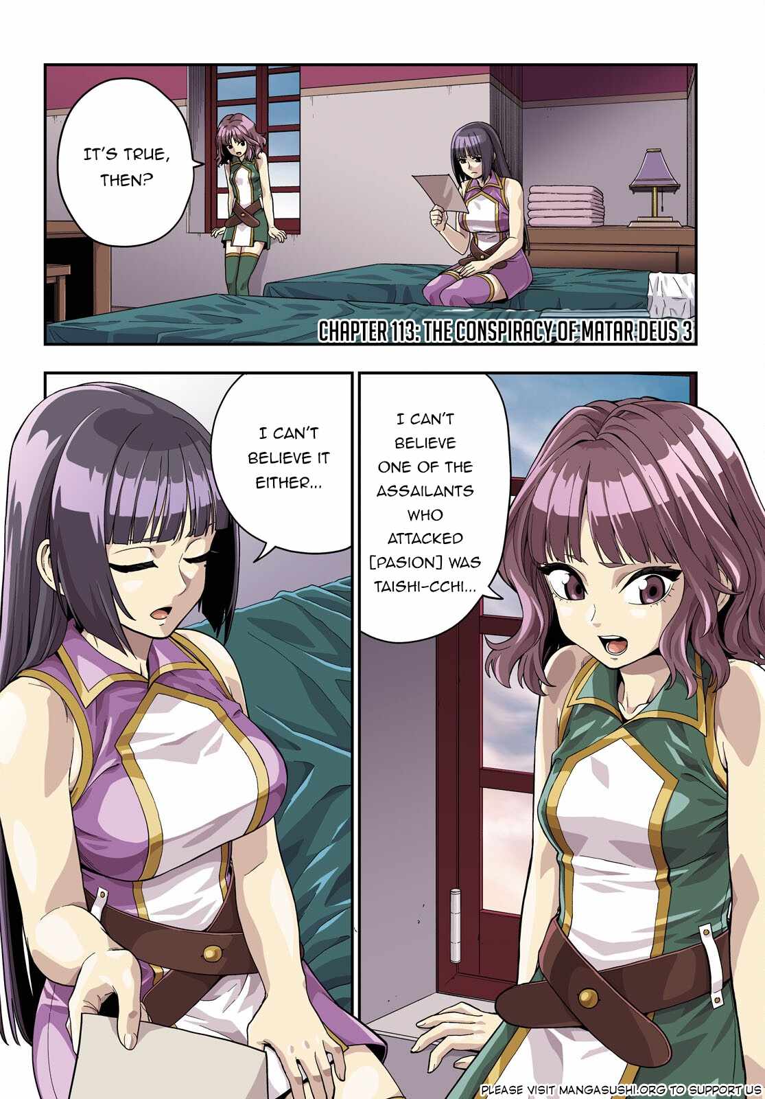 Konjiki No Moji Tsukai - Yuusha Yonin Ni Makikomareta Unique Cheat Chapter 113 page 2