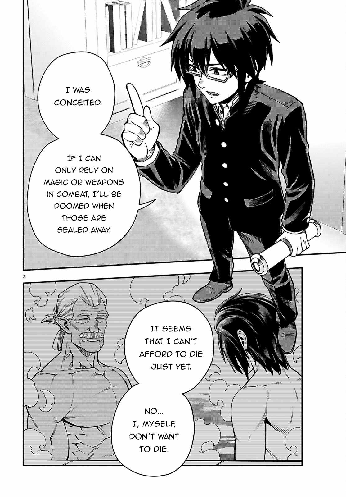 Konjiki No Moji Tsukai - Yuusha Yonin Ni Makikomareta Unique Cheat Chapter 115 page 3
