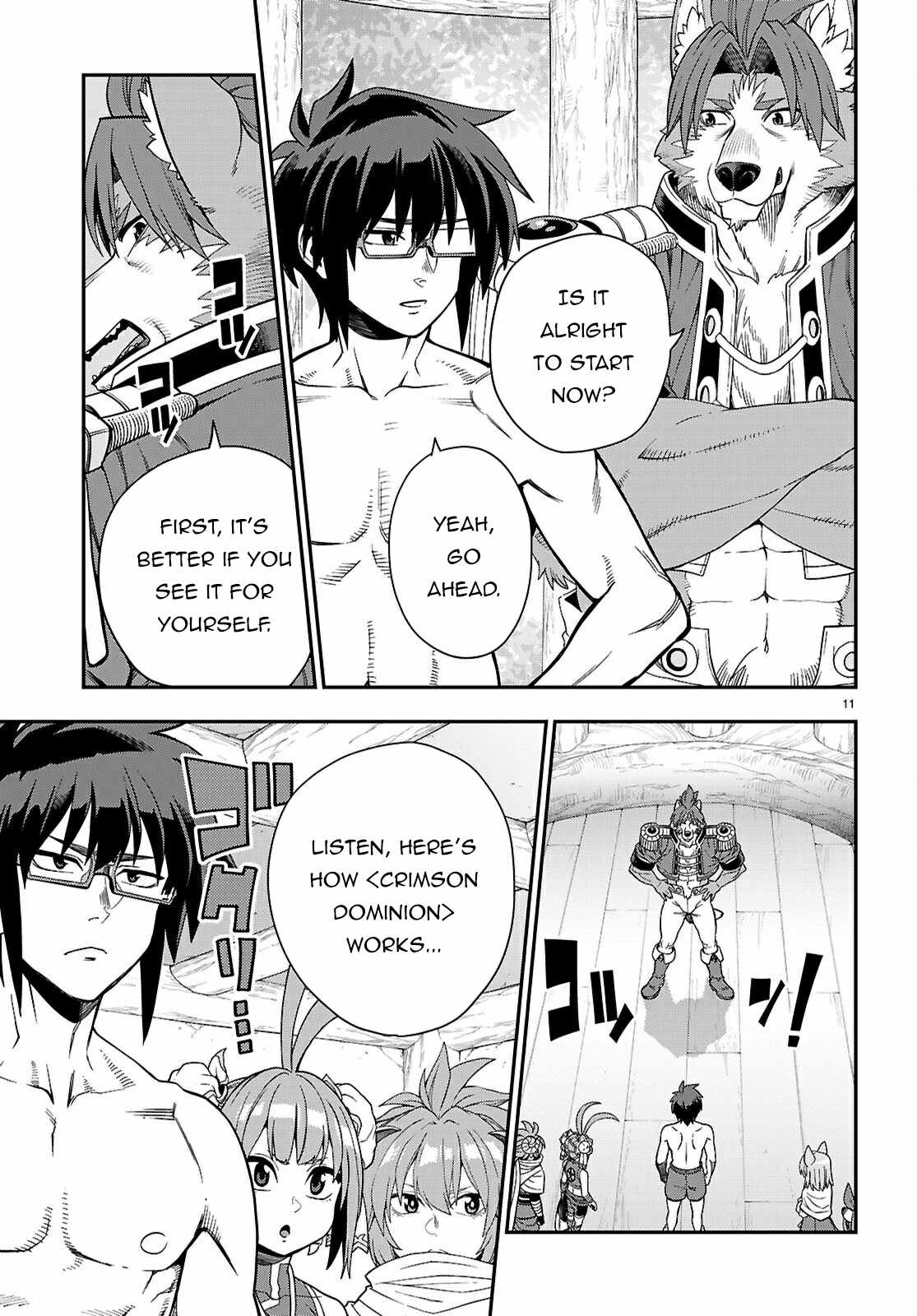 Konjiki No Moji Tsukai - Yuusha Yonin Ni Makikomareta Unique Cheat Chapter 116 page 12