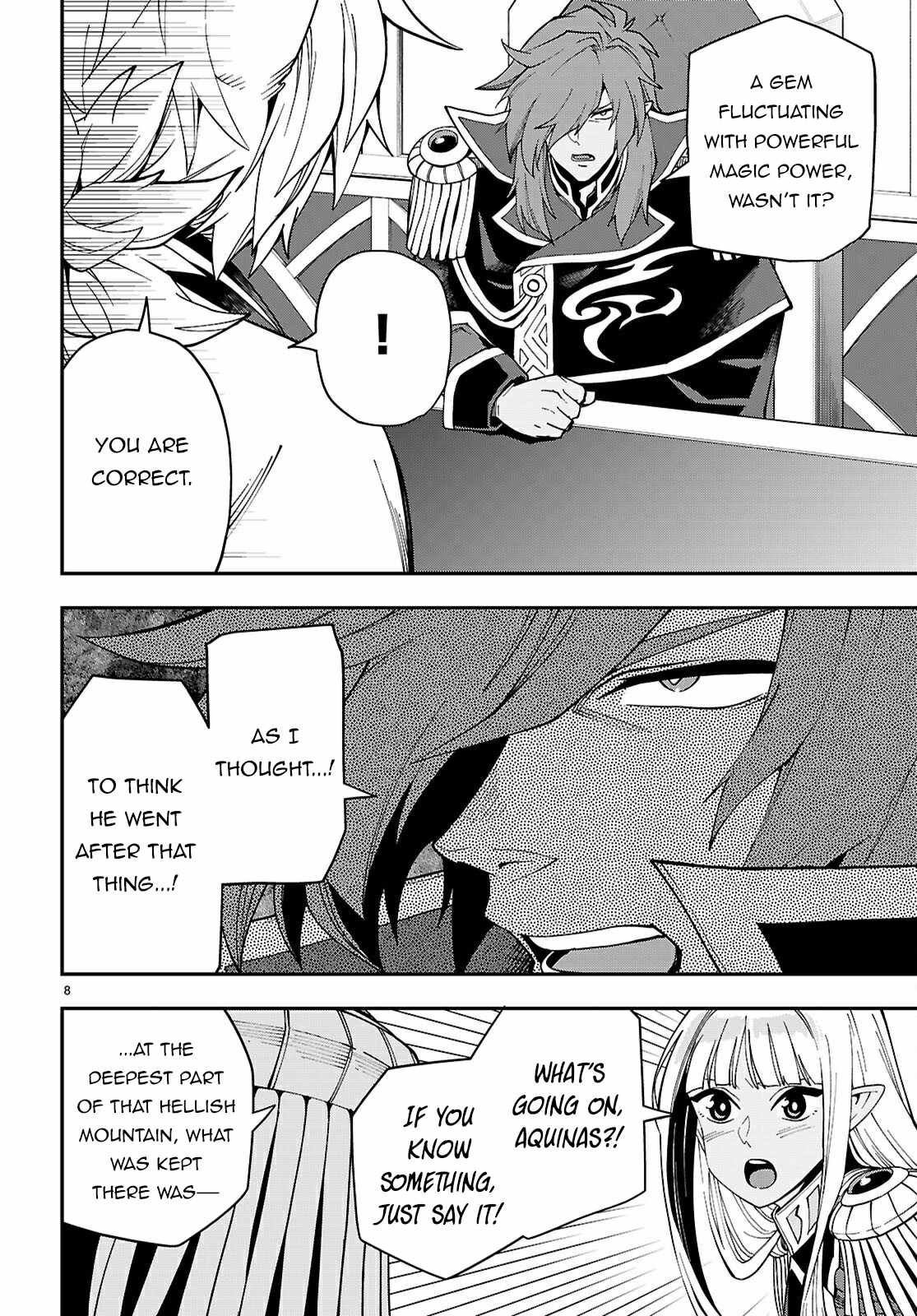 Konjiki No Moji Tsukai - Yuusha Yonin Ni Makikomareta Unique Cheat Chapter 118 page 9