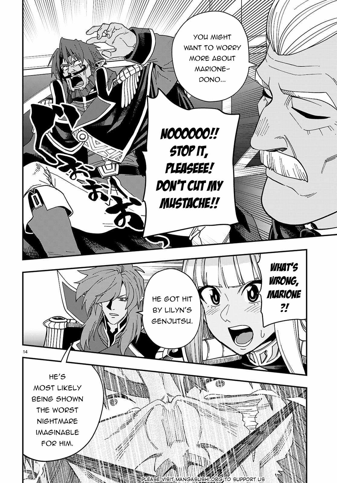 Konjiki No Moji Tsukai - Yuusha Yonin Ni Makikomareta Unique Cheat Chapter 119 page 17