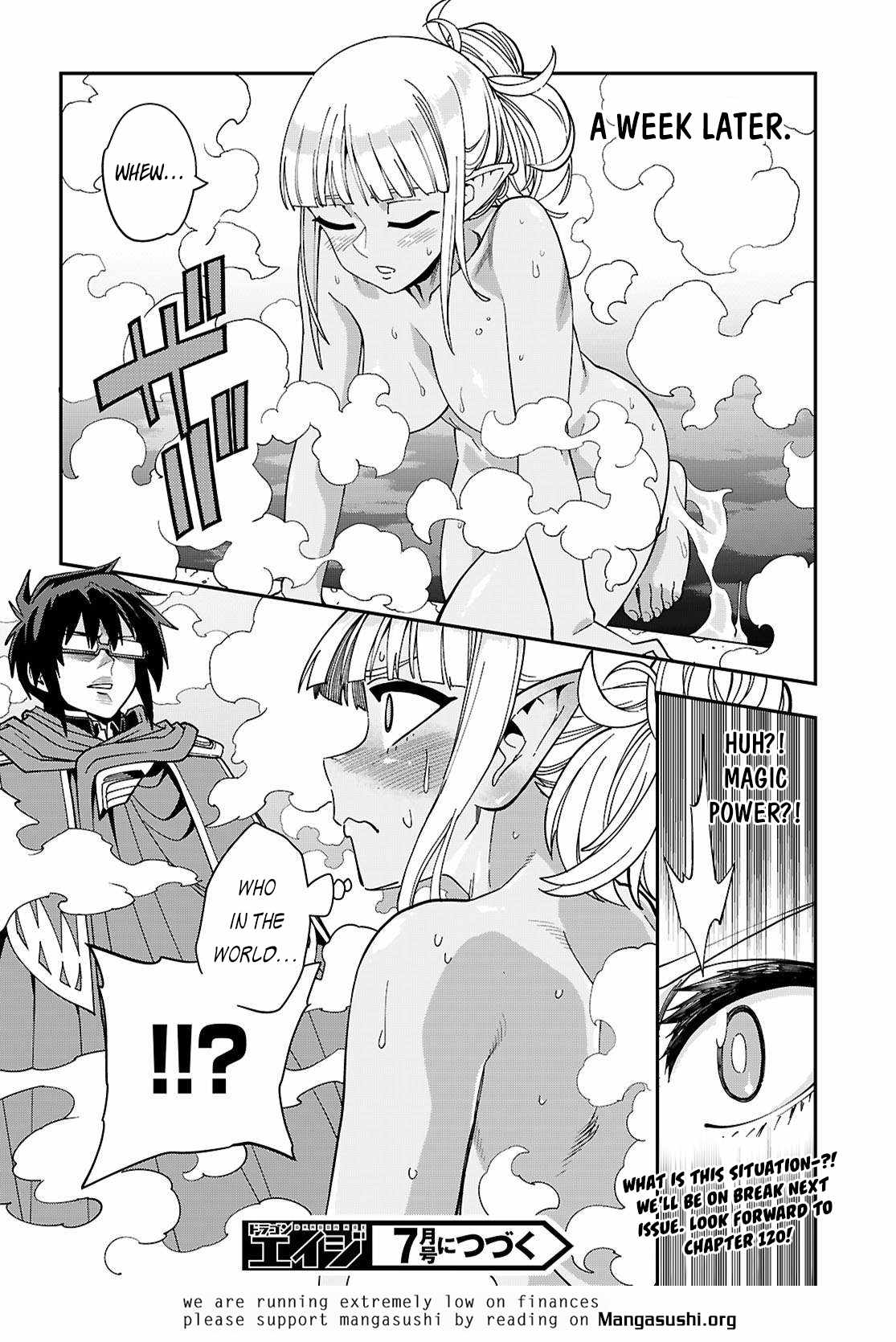 Konjiki No Moji Tsukai - Yuusha Yonin Ni Makikomareta Unique Cheat Chapter 119 page 19