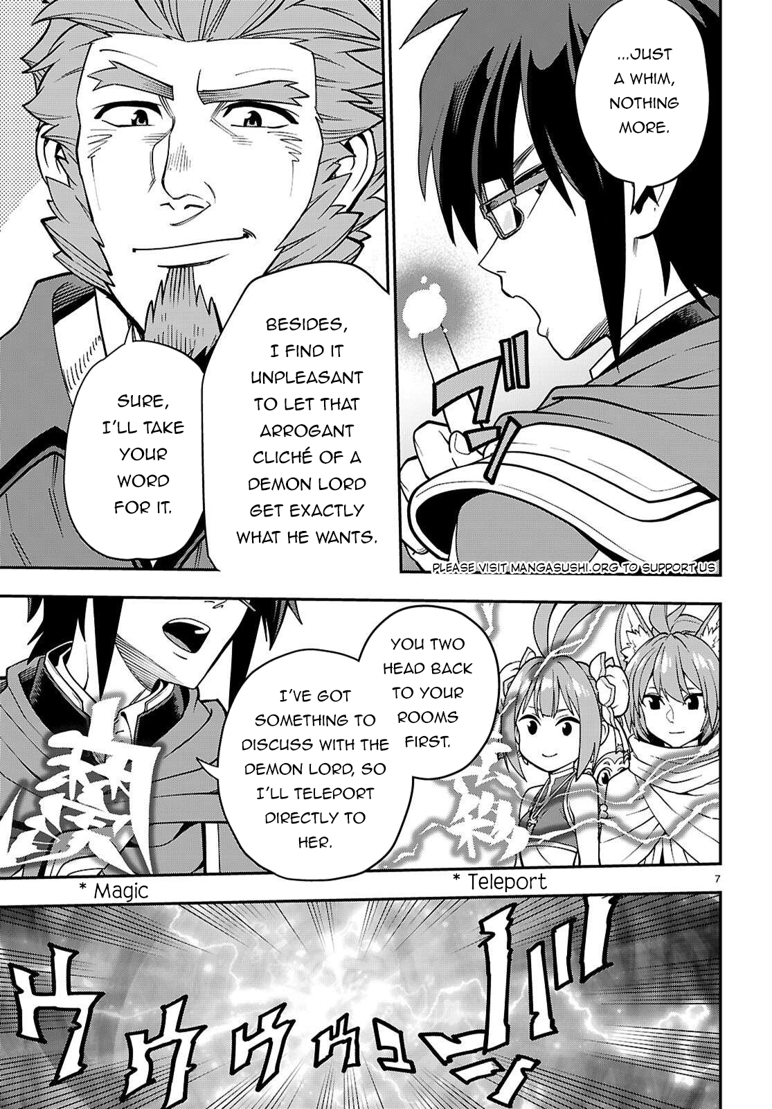 Konjiki No Moji Tsukai - Yuusha Yonin Ni Makikomareta Unique Cheat Chapter 120 page 8