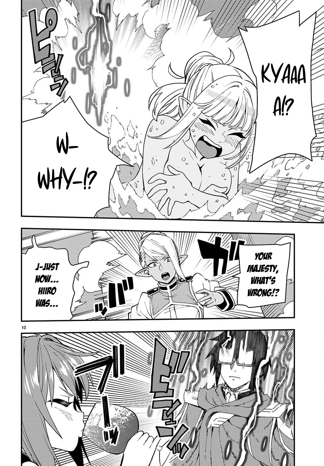 Konjiki No Moji Tsukai - Yuusha Yonin Ni Makikomareta Unique Cheat Chapter 120 page 11