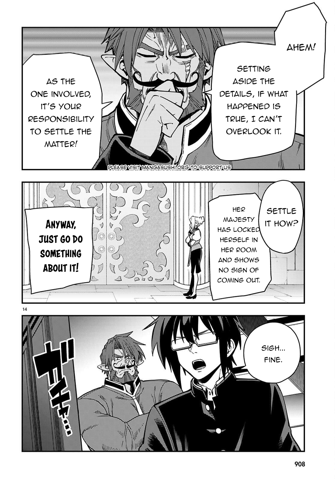 Konjiki No Moji Tsukai - Yuusha Yonin Ni Makikomareta Unique Cheat Chapter 120 page 15