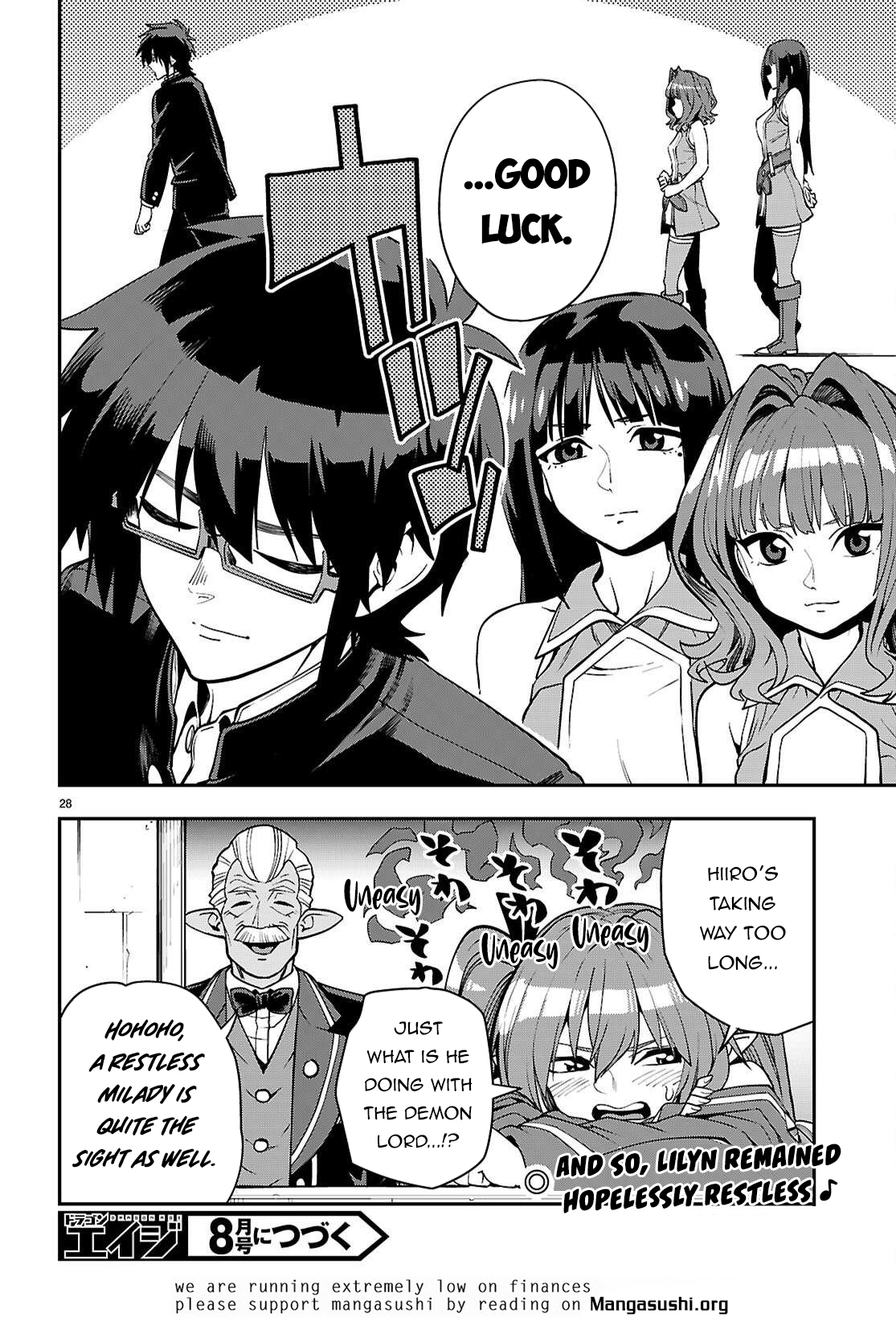 Konjiki No Moji Tsukai - Yuusha Yonin Ni Makikomareta Unique Cheat Chapter 120 page 29