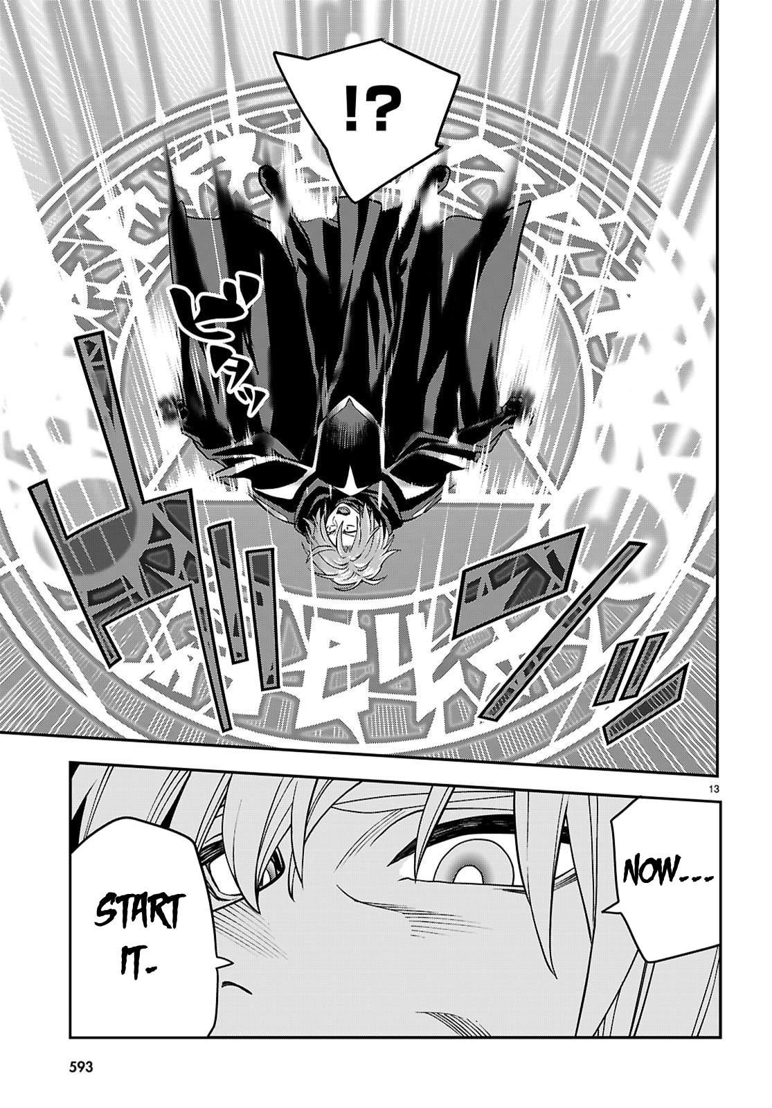 Konjiki No Moji Tsukai - Yuusha Yonin Ni Makikomareta Unique Cheat Chapter 121 page 13