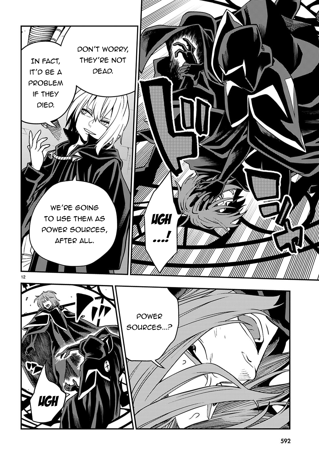 Konjiki No Moji Tsukai - Yuusha Yonin Ni Makikomareta Unique Cheat Chapter 121 page 12