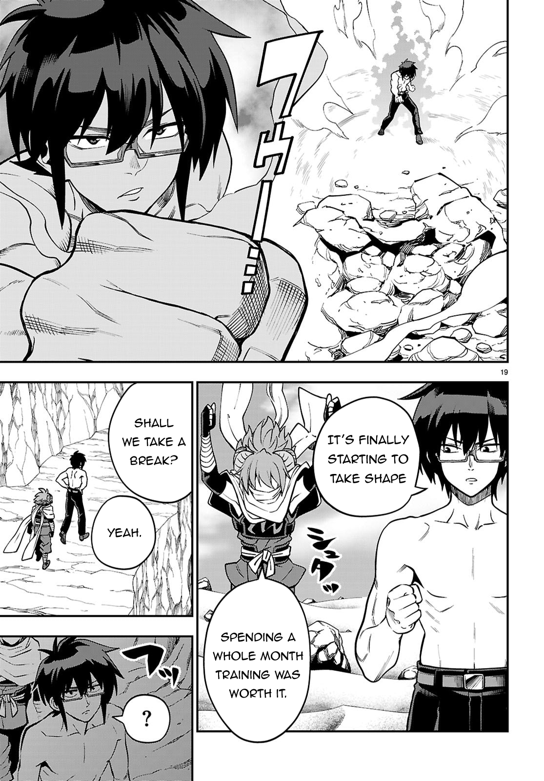 Konjiki No Moji Tsukai - Yuusha Yonin Ni Makikomareta Unique Cheat Chapter 121 page 19