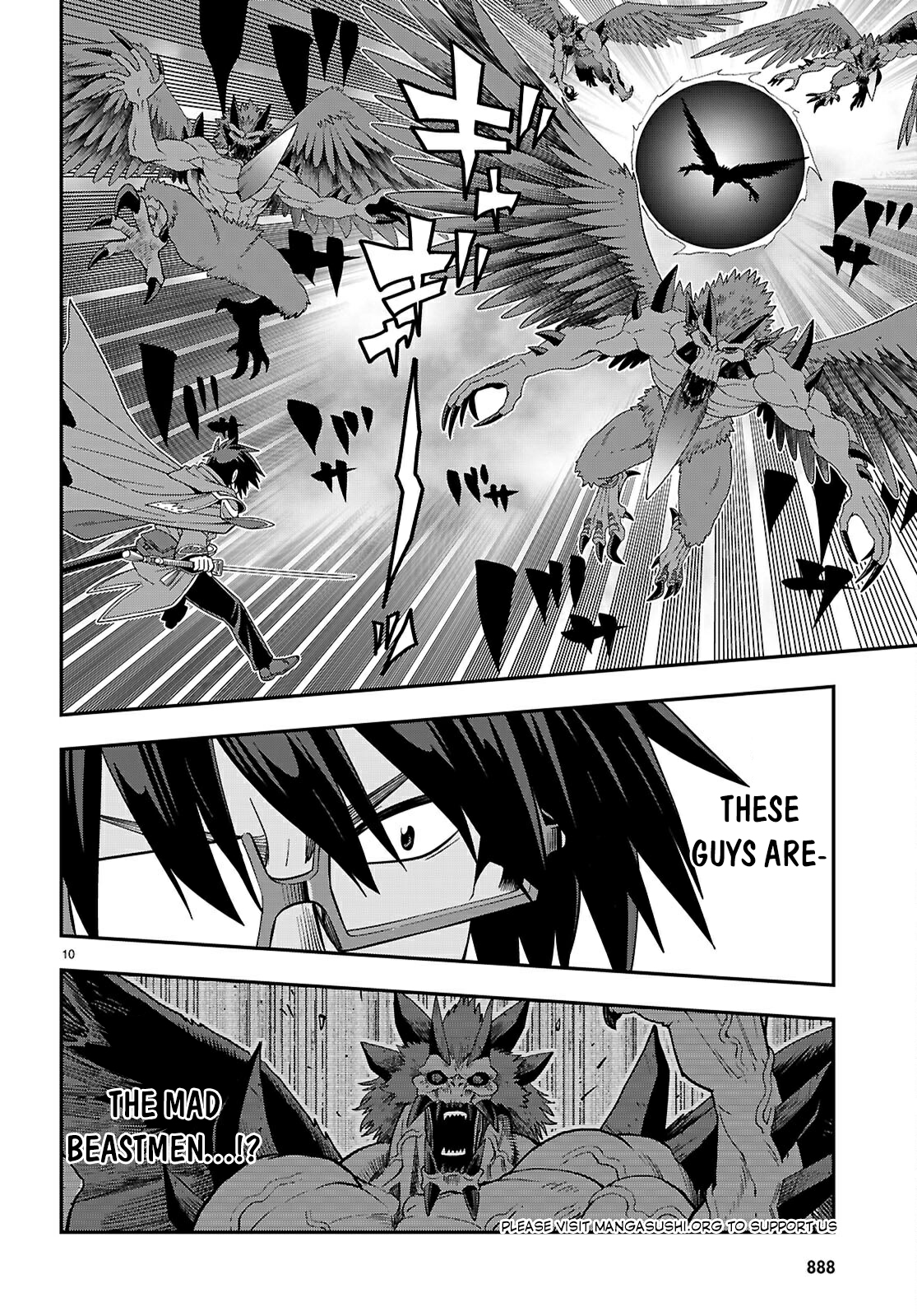 Konjiki No Moji Tsukai - Yuusha Yonin Ni Makikomareta Unique Cheat Chapter 122 page 11