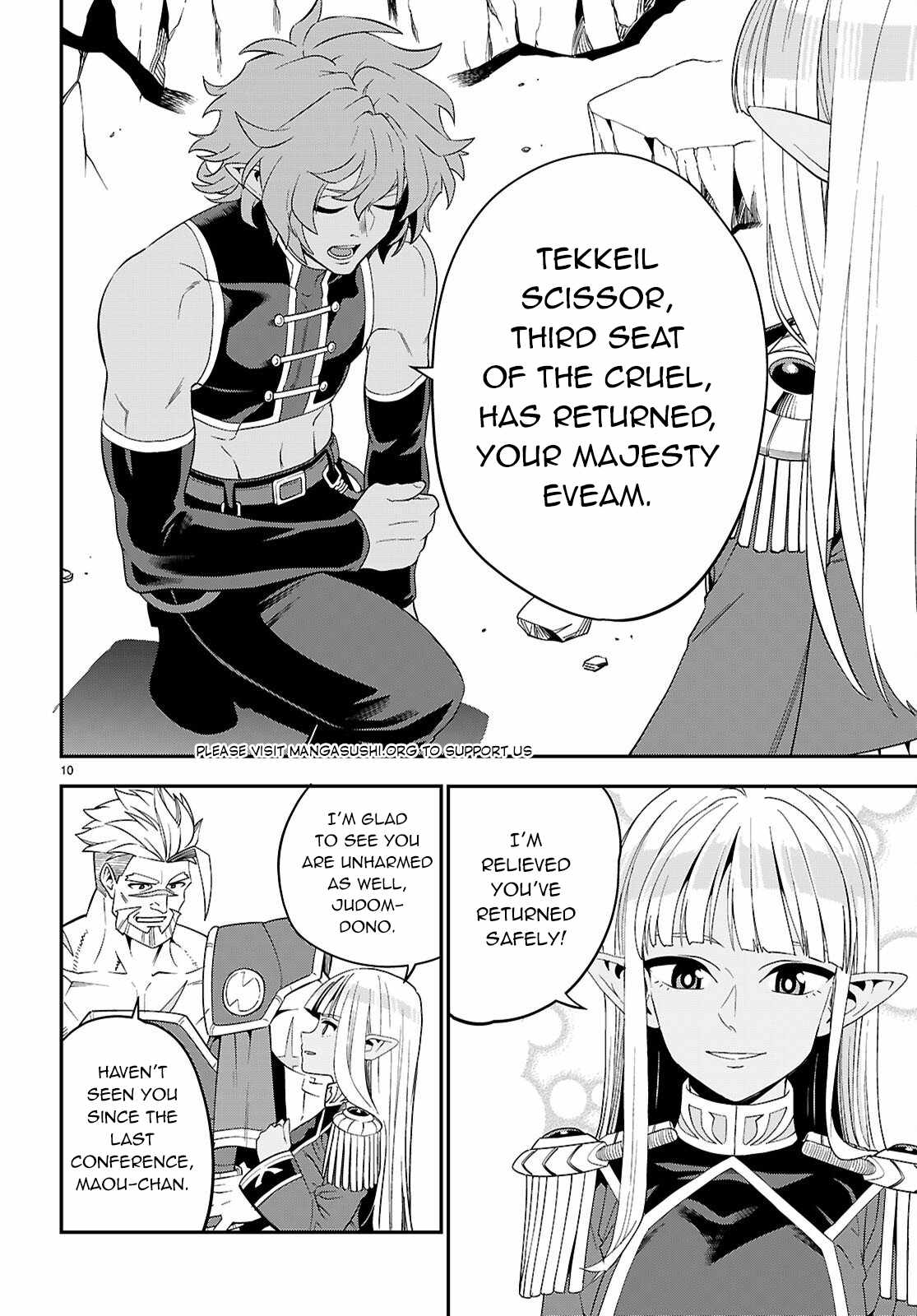 Konjiki No Moji Tsukai - Yuusha Yonin Ni Makikomareta Unique Cheat Chapter 123 page 10