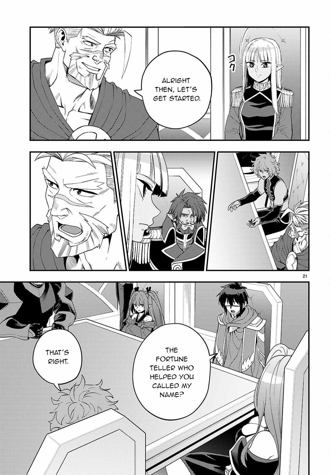 Konjiki No Moji Tsukai - Yuusha Yonin Ni Makikomareta Unique Cheat Chapter 123 page 21