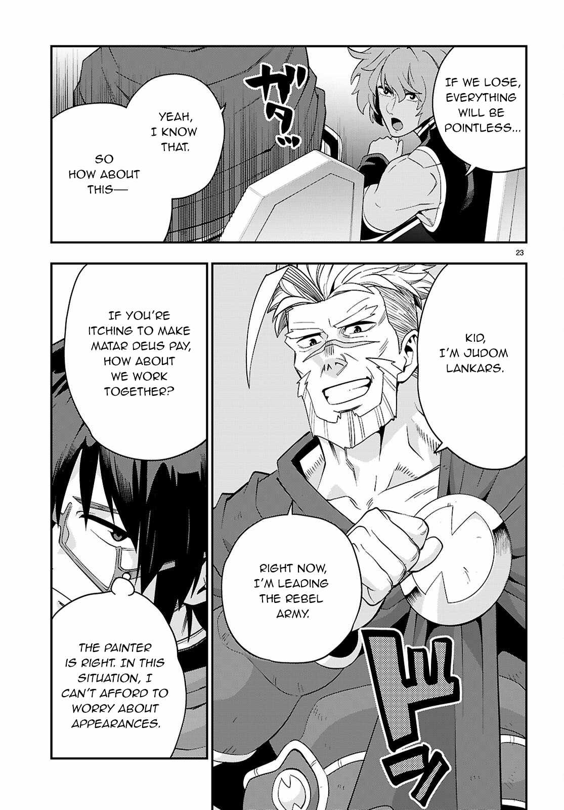 Konjiki No Moji Tsukai - Yuusha Yonin Ni Makikomareta Unique Cheat Chapter 123 page 23